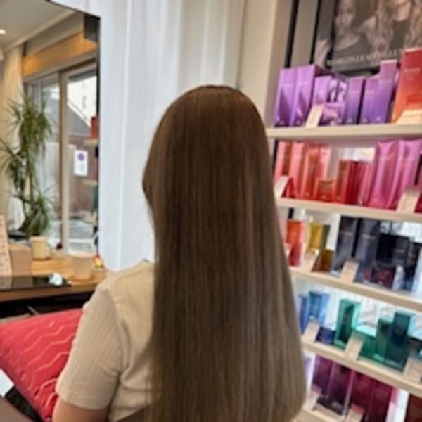 ハイトーンWカラー×グレージュベージュ