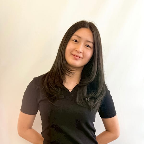 ハッシュカット レイヤーカット ロングヘア