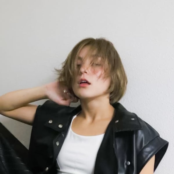 ショートボブ 無造作ヘア 丸みボブ|ELLYLONDON 三宮Part2店