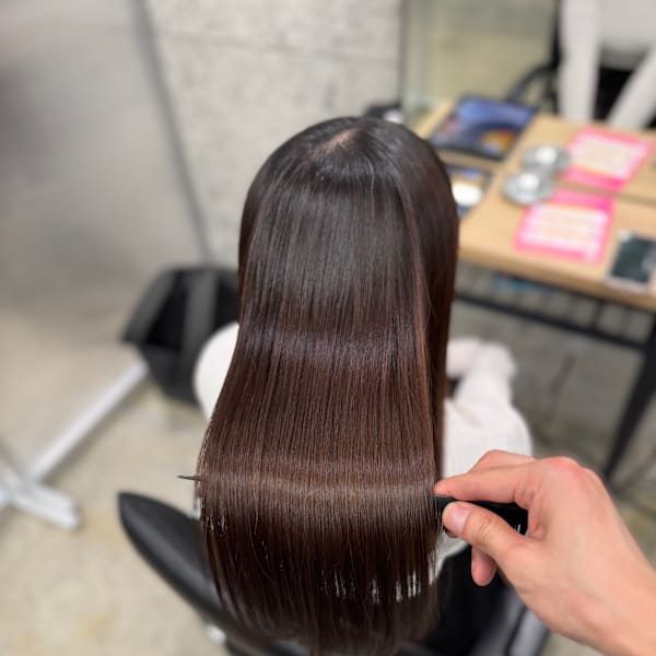 #髪質改善#縮毛矯正#美髪矯正|WE RULE pivot cross