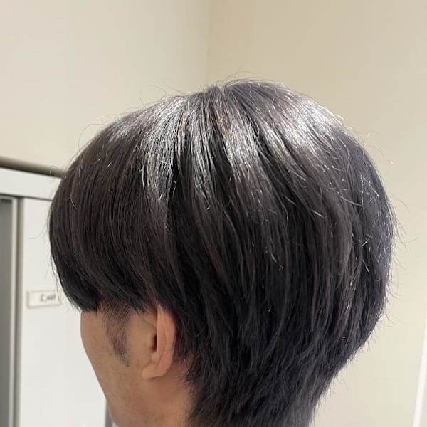 【ダブルカラー】アッシュグレー