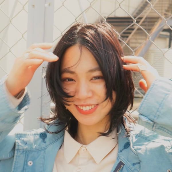 ハッシュカット ミディアムウルフ レイヤーカット