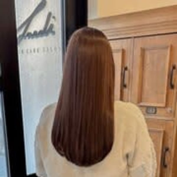 うるツヤ×フェミニンロング(縮毛矯正可)|Laedi