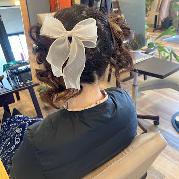 akie ヘアセット