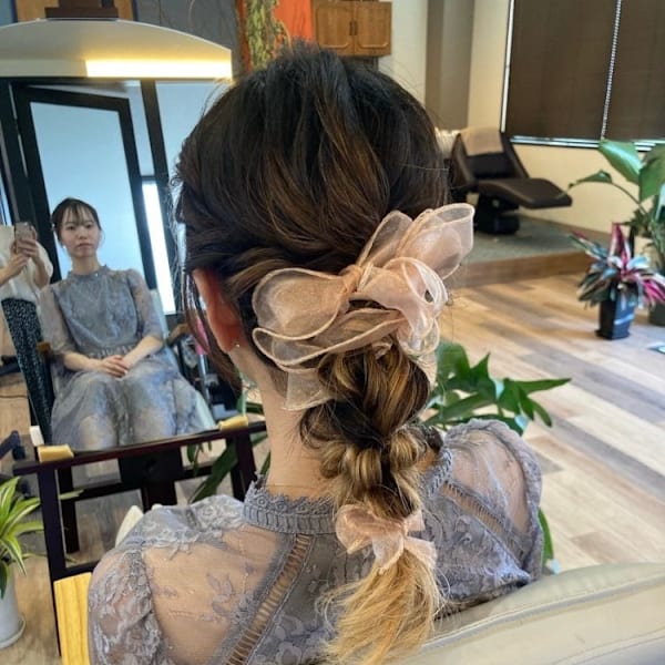 akie ヘアセット
