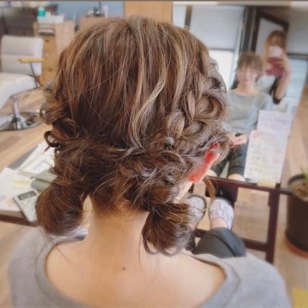 akie ヘアセット