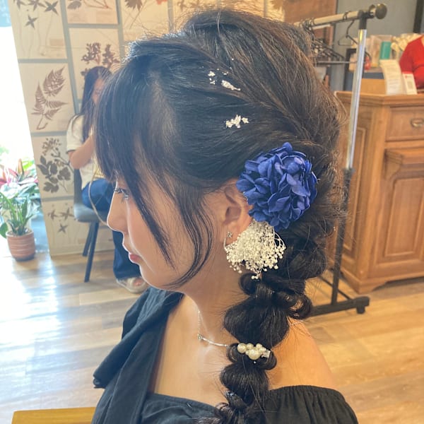 akie ヘアセット