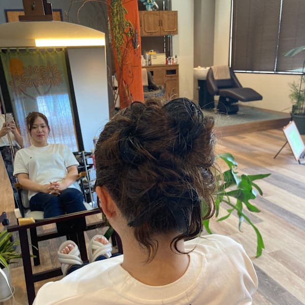 akie ヘアセット