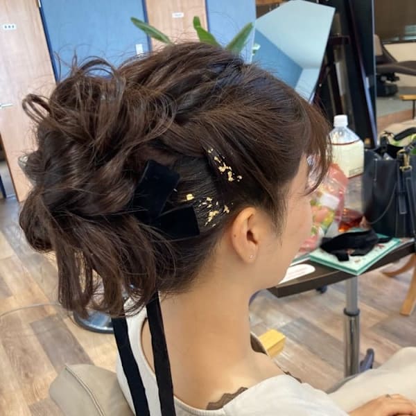 akie ヘアセット