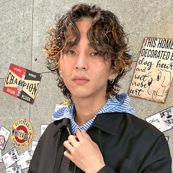 【feliceMICHI 別曽 遥也】スパイラルパーマ