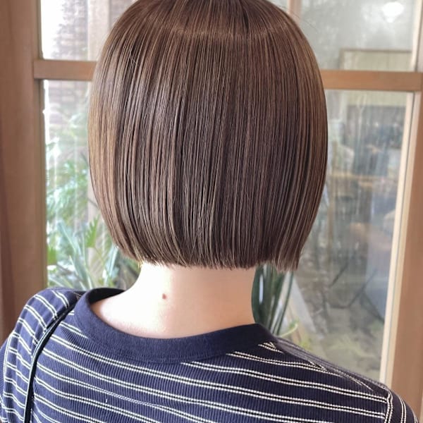 ミニボブ☆|半個室 rire hair 箱崎店