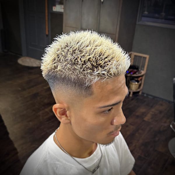 【スパイキーボウズフェード】
