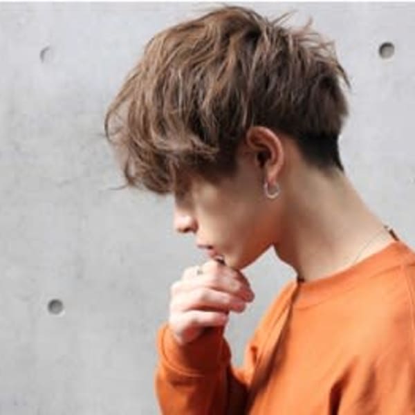 Men’s Cut ★☆ツーブロマッシュ☆★ウェットスタイル|ROW銀座