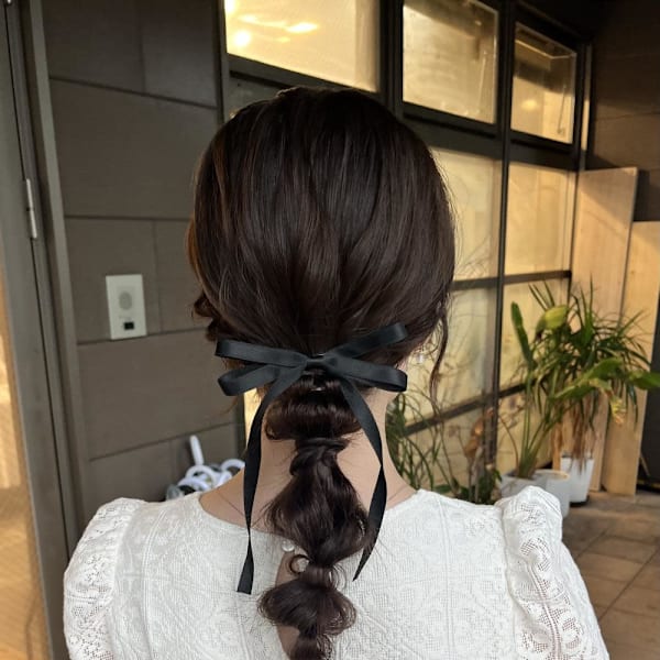 編み下ろしスタイル