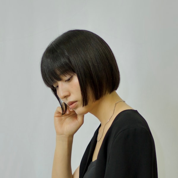 ミニボブ 切りっぱなしボブ ショートボブ|ELLYLONDON 三宮Part2店