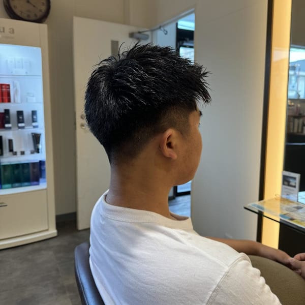 スッキリとショートスタイル