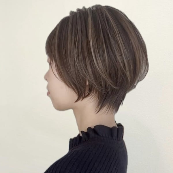 ミルクティーベージュダブルカラーインナーカラーケアブリーチ|beaute