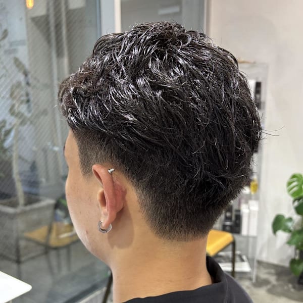 【 ナチュラル刈り上げメンズショート 】