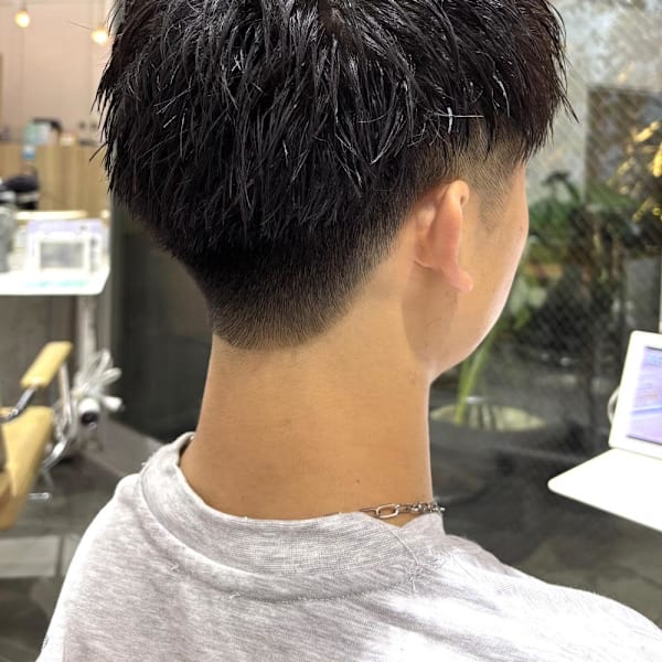 【 刈り上げスパイキーショート 】