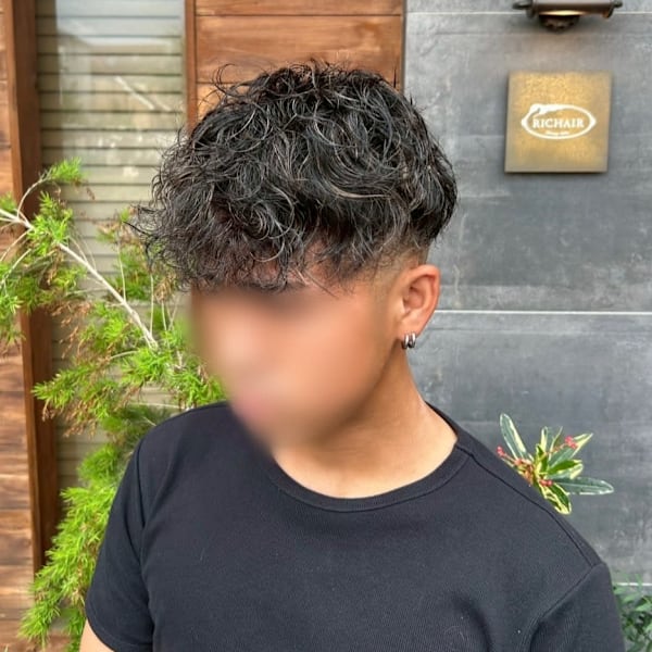 メンズパーマ|Room RICHAIR