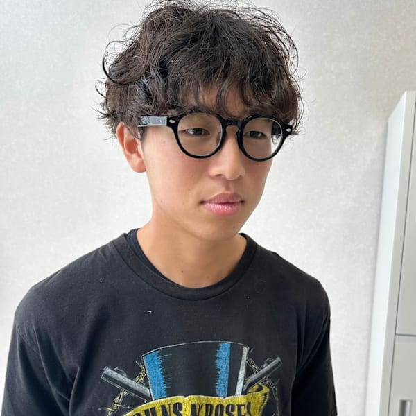 メンズパーマ　シャドウパーマ|メンズサロン tRe hair 京都烏丸店 メンズカット/メンズパーマ/メンズ眉カット