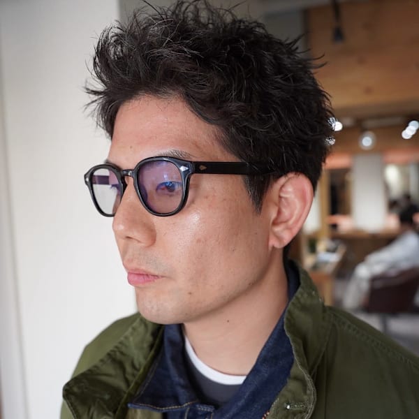 ラフスパイキーショート|QOL mens salon 立川