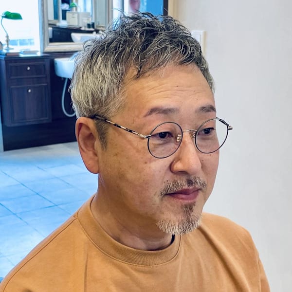 【60代 男性】ロンドン粋Zショート（大宮/バーバー）