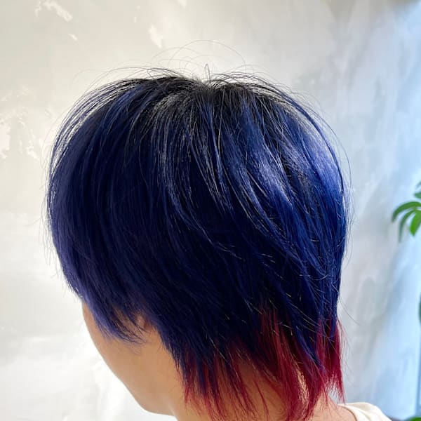 個性派カラー|【全席半個室】/仙台駅近/ノンジアミン　hairmake＆design Axe-l