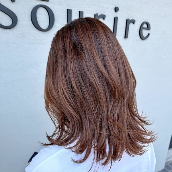 オレンジブラウン