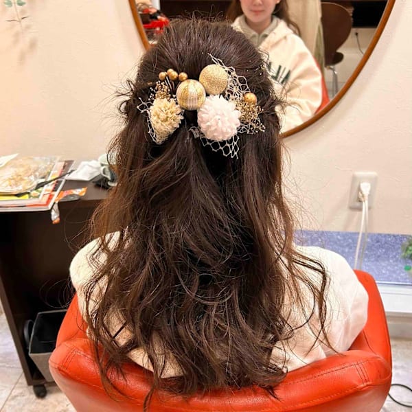 卒業式/成人式etc...お呼ばれヘアアレンジ|La Seemly de vent 宇品店