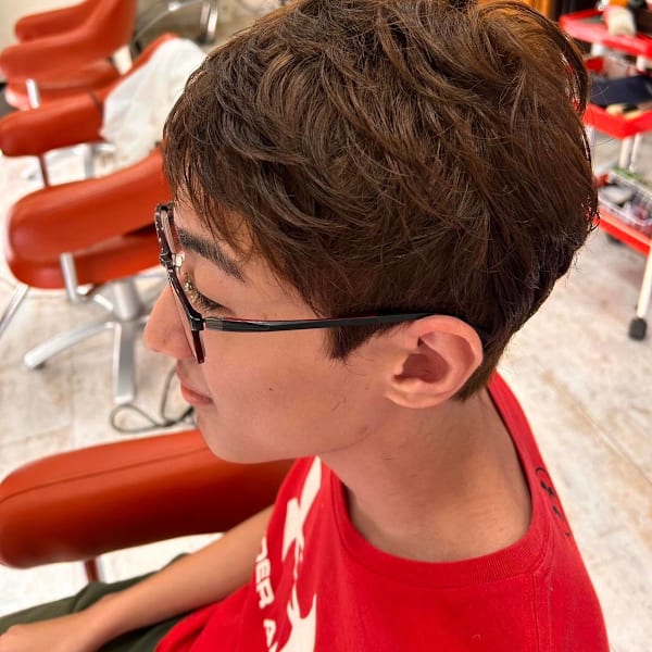 メンズパーマ|La Seemly de vent 宇品店