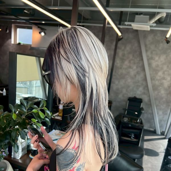 ローライト　ケアブリーチ　デザインカラー　表参道/原宿