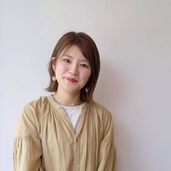 半個室 rire hair 香椎店【ハンコシツリールヘアーカシイテン】のスタッフ紹介。熊谷 晴菜