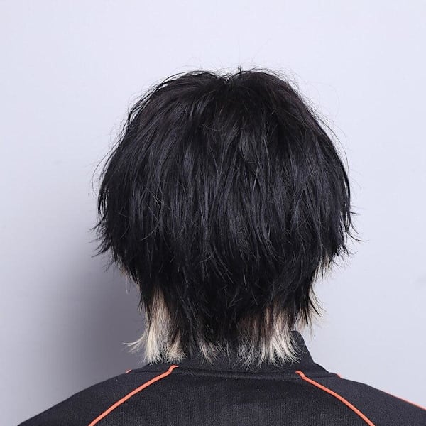 コンマヘアメンズウルフインナーカラー