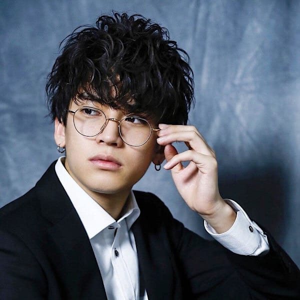 癖毛風パーマ ビジカジヘア