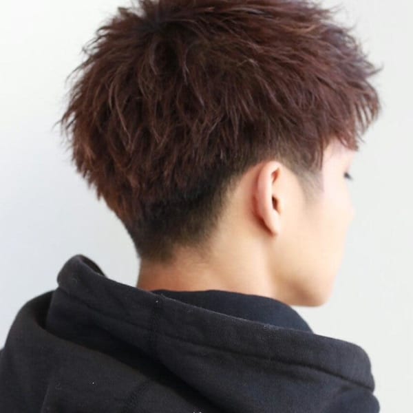 無造作2ブロックショート