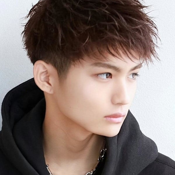 無造作2ブロックショート