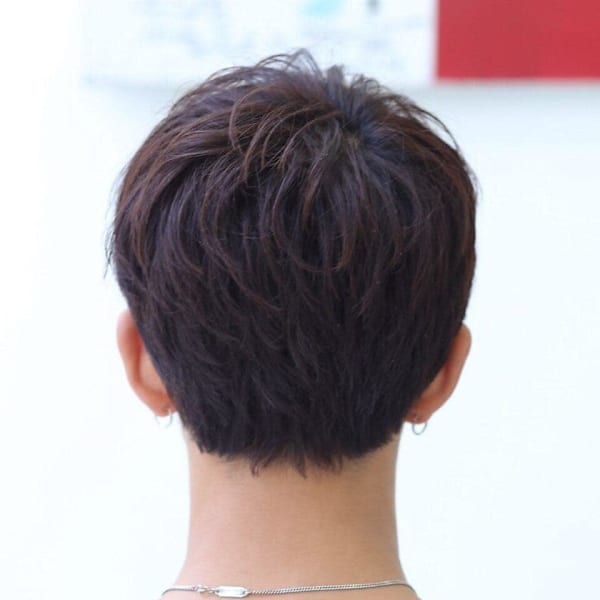 ナチュラルマッシュヘア