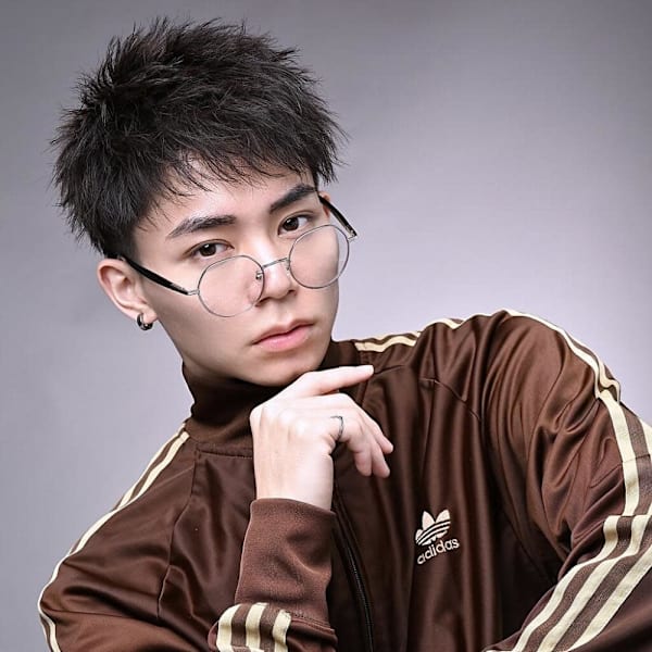 短髪ソフトツイスト ~ダウンバング~