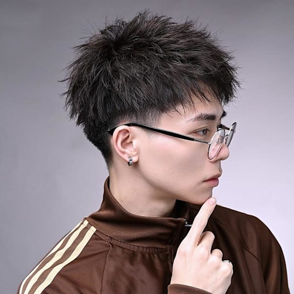 短髪ソフトツイスト ~ダウンバング~