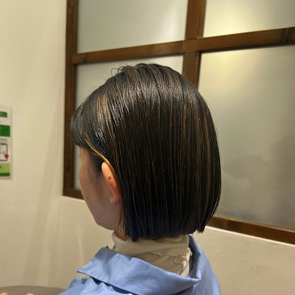 3Dハイライト×ミニボブ