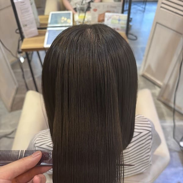 ミニボブ 切りっぱなしボブ ナチュラルボブ