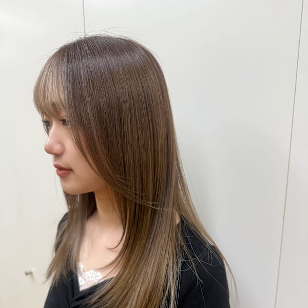 インナーカラー×フェイスフレーミング|アクイール