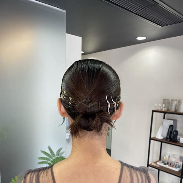 ［風花］タイトカチモリヘア　お呼ばれヘア