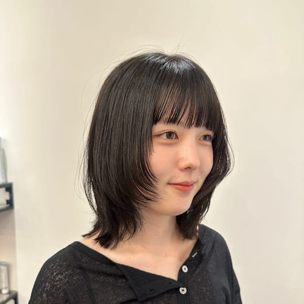 池袋 髪質改善 フェイスレイヤー ソフトウルフ♪