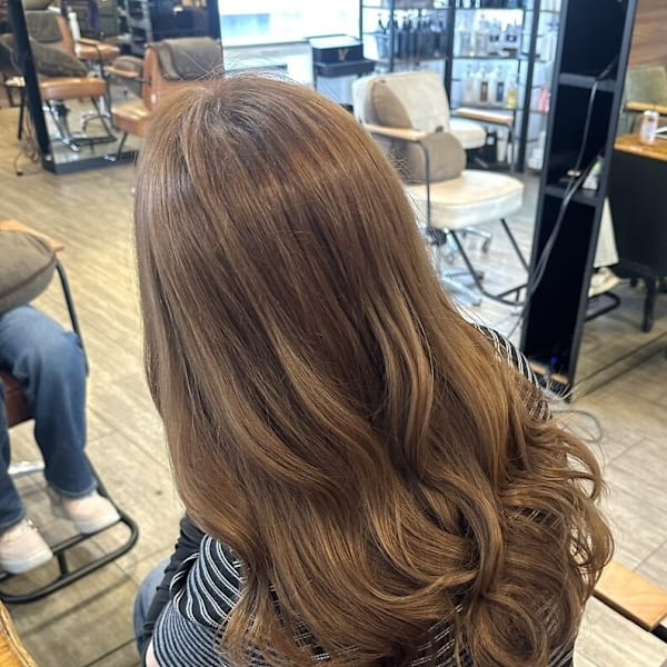 水素カラー＆TOKIOトリートメントで艶◎ベージュカラー|independence