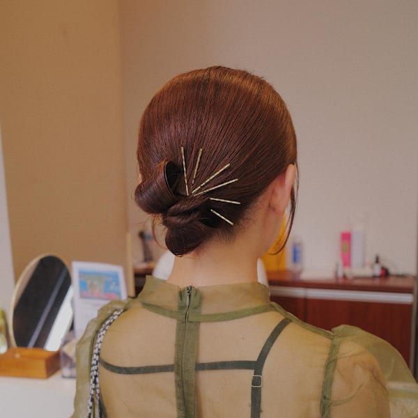 【#お呼ばれヘア/佐藤杏丸】