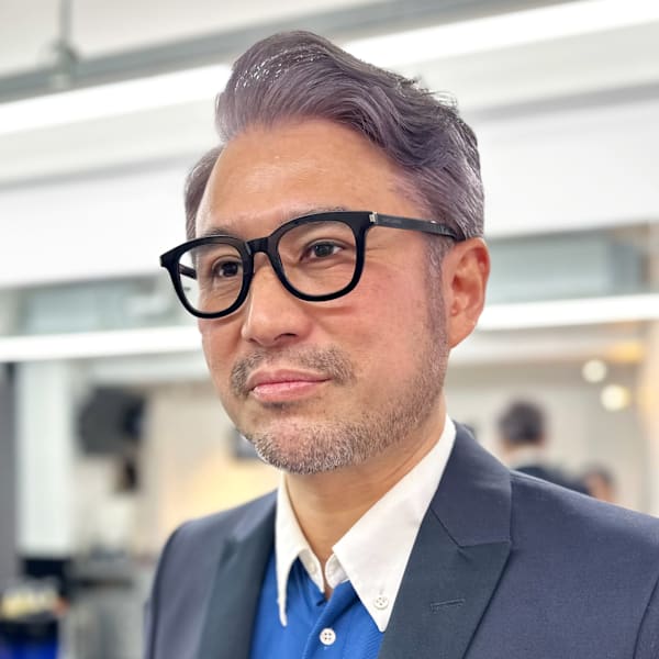 毛流れツーブロック