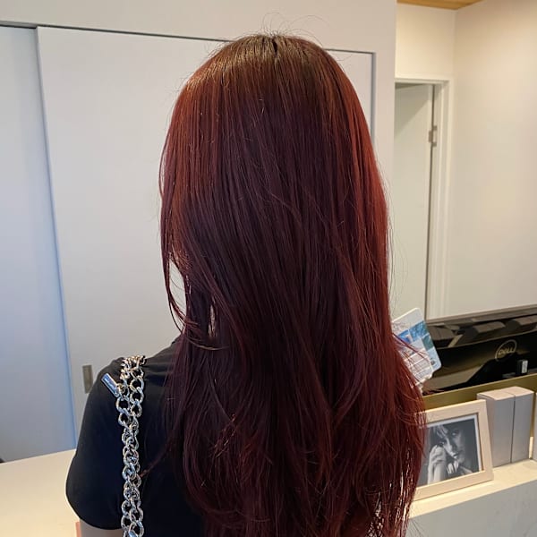 【SPADIC大阪梅田店】ボルドーカラー×レイヤーカット