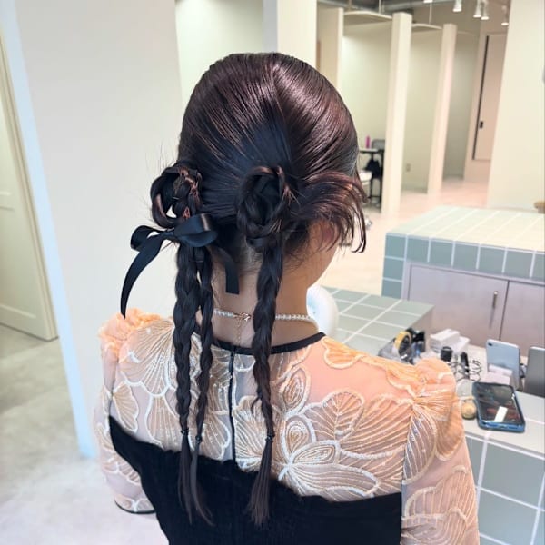 ヘアセット/結婚式/成人式/振袖/2次会/ヘアアレンジ